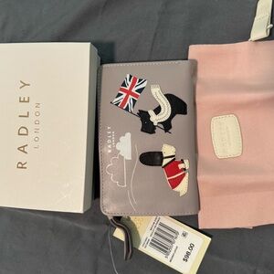 Radley London Gray Wallet with Iconic British Design